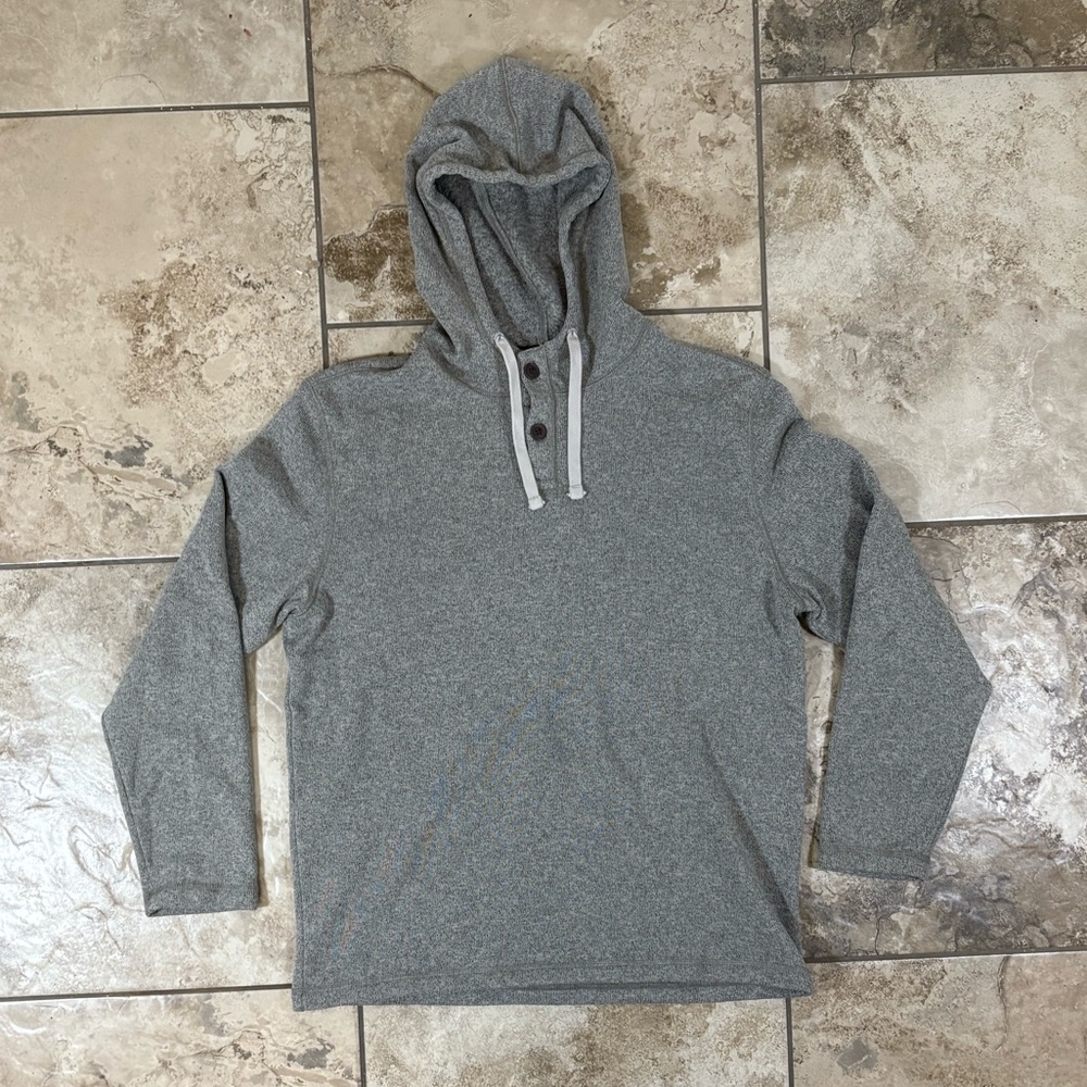 G.H. Bass & Co. Gray Hooded Men's Sweater